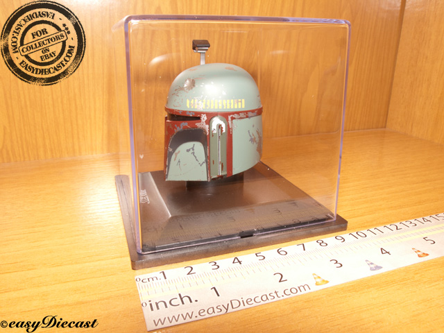 Boba fett star wars official helmet 1/5 mint with case! | eBay