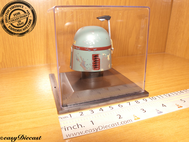 Boba fett star wars official helmet 1/5 mint with case! | eBay